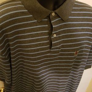 Tommy Hilfiger golf shirt Polo striped blue
